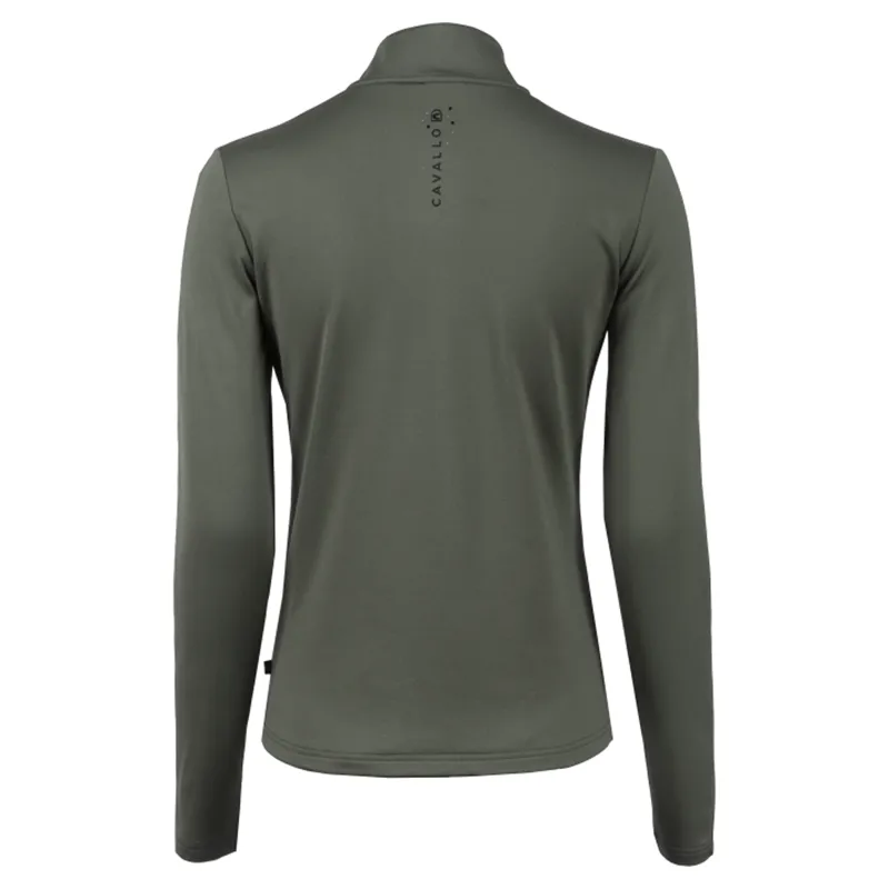 Cavallo Gemma Ladies Functional Shirt - Olive-1